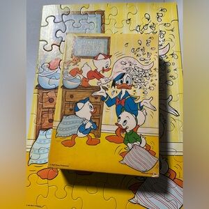 Uncle Donald Springbok Puzzle, Vintage 1979